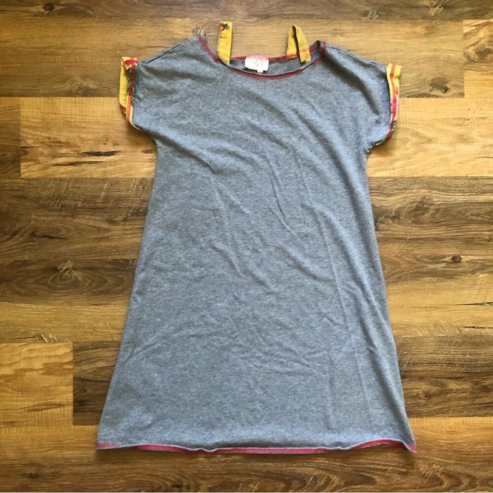 435 By Matilda Jane Girls’ Cotton Dress Gray Size 12